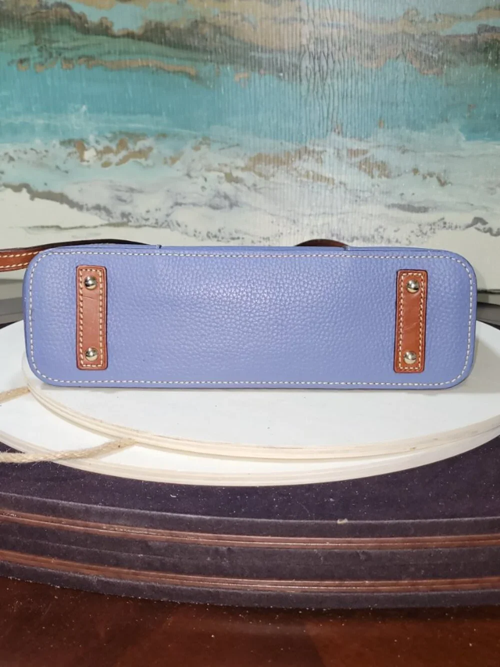 Dooney & Bourke  Small Lexington Shopper - Blue (Jeans)  [HL Item #HL10]